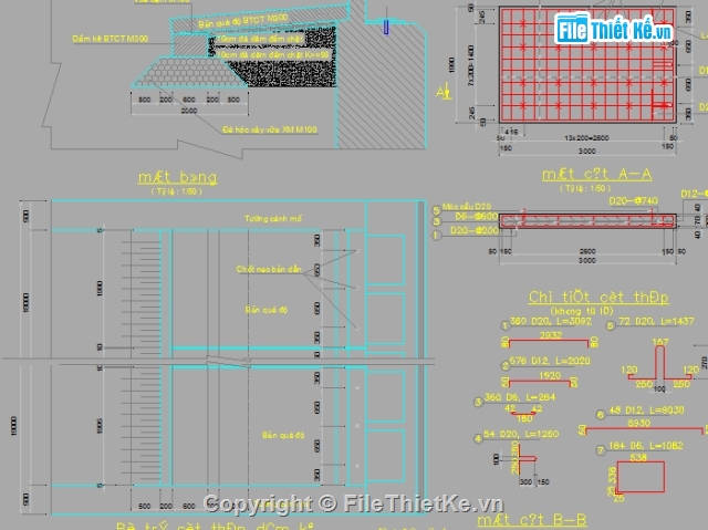 cầu bản rỗng,nhịp 22,thiết kế cầu